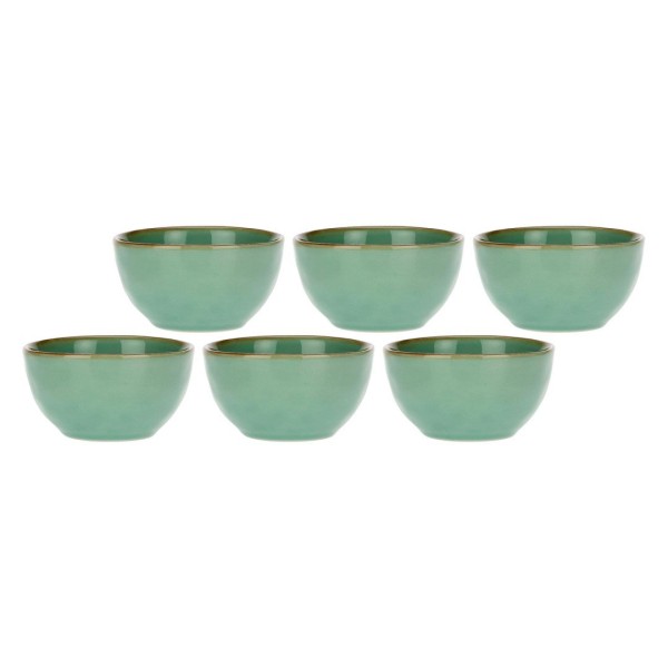 Zestaw misek na owoce Rose&Tulipani CONCERTO VERDE ACQUA (6 szt., 11 cm)
