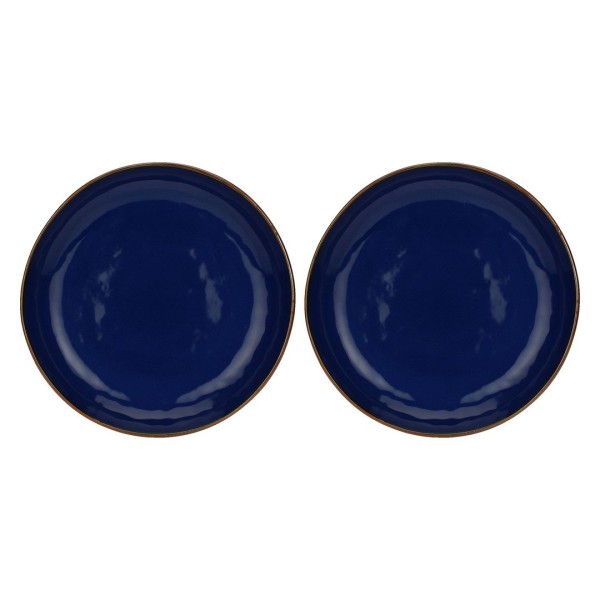 ROSE&TULIPANI CONCERTO BLU COBALTO Набір з 2 круглих мисок 30 см
