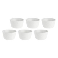 LA PORCELLANA BIANCA BOSCO Набір 6 круглих мисок 11 см