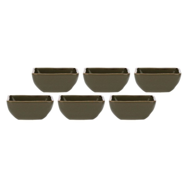 Zestaw miseczek Rose&Tulipani CONCERTO GRIGIO TORTORA (6 szt., 8 cm)