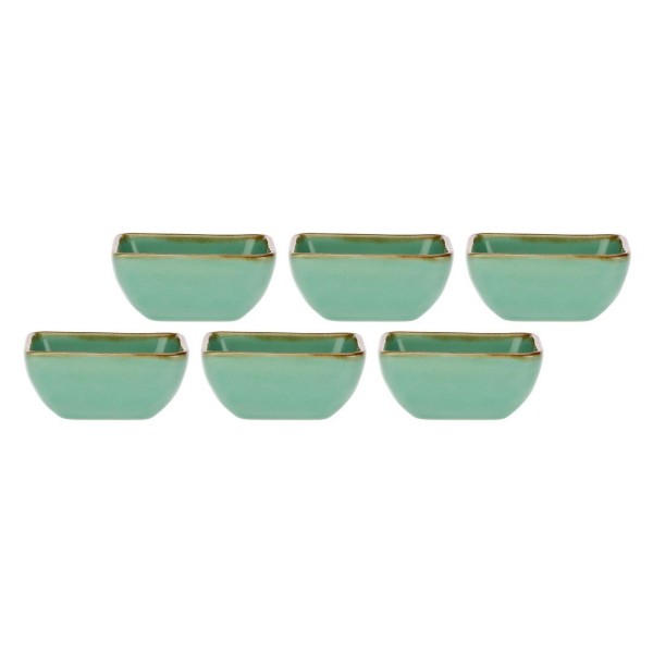 Zestaw miseczek Rose&Tulipani CONCERTO VERDE ACQUA (6 szt., 8 cm)