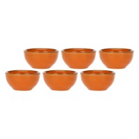 ROSE&TULIPANI CONCERTO ARANCIONE Набір з 6 круглих мисок 7 см