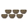 ROSE&TULIPANI CONCERTO GRIGIO TORTORA Набір 6 круглих мисок 7 см