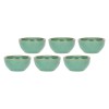 Zestaw miseczek Rose&Tulipani CONCERTO VERDE ACQUA (6 szt., 7 cm)