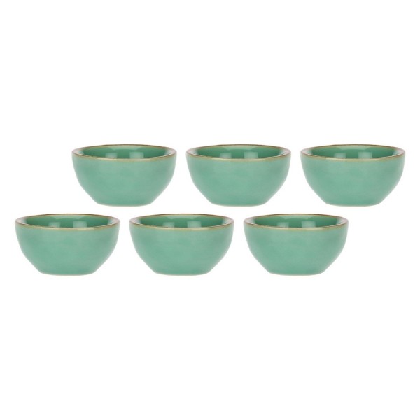 Zestaw miseczek Rose&Tulipani CONCERTO VERDE ACQUA (6 szt., 7 cm)