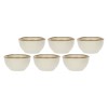 ROSE&TULIPANI CONCERTO AVORIO Набір з 6 круглих мисок 7 см