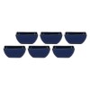 ROSE&TULIPANI CONCERTO BLU COBALTO Набір 6 квадратних мисок 8 см