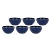 Zestaw miseczek Rose&Tulipani CONCERTO BLU COBALTO (6 szt., 7 cm)