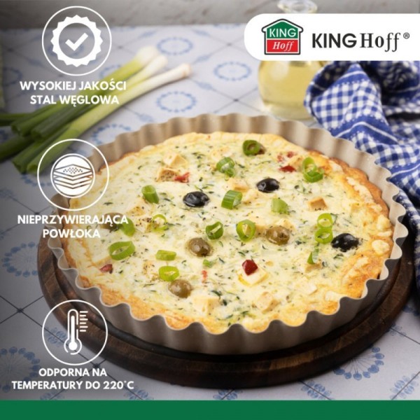 Forma do tarty Kinghoff KH-1958 (ø28 cm)