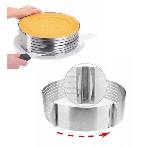 Obręcz do tortów Kinghoff KH-1474 (24–30 cm)