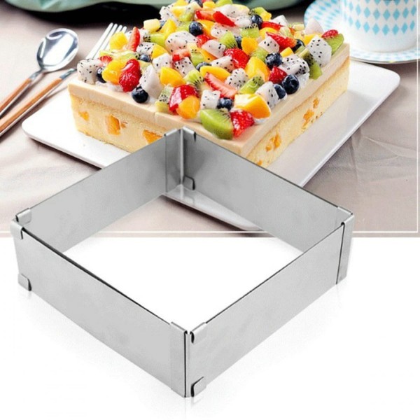 РЕГУЛЬОВАНА ФОРМА ДЛЯ ТОРТА 15-27 x 8 см BRUNBESTE BB-3141