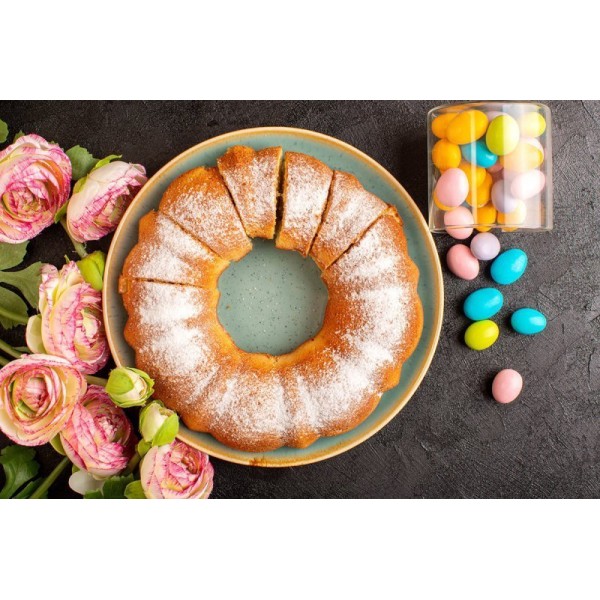 Tortownica ELITEHOFF 28cm z wymiennym dnem kominem (28 cm)