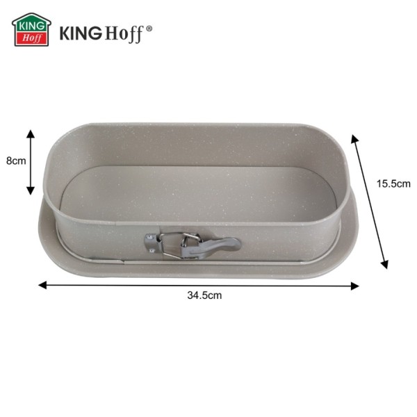 ХЛІБОПЕКАРСЬКА ФОРМУВАЛЬНА МАШИНА 34,5x15,5 см KINGHOFF KH-1976