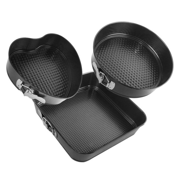 Набір антипригарних плиток для торта KLAUSBERG KB-7184, 3 шт.