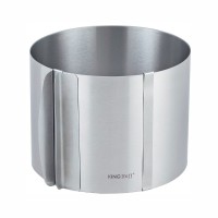 Regulowana obręcz do tortów Kinghoff KH-1792 (średnica 16–30 cm)