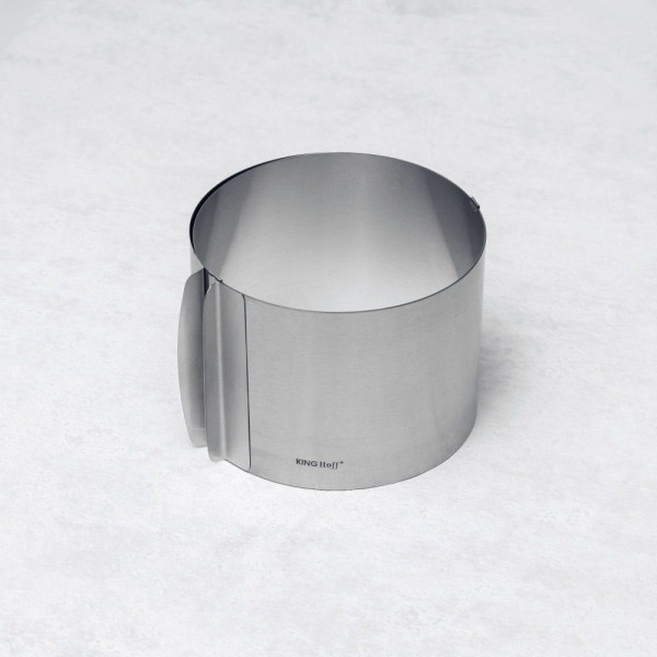 Regulowana obręcz do tortów Kinghoff KH-1792 (średnica 16–30 cm)