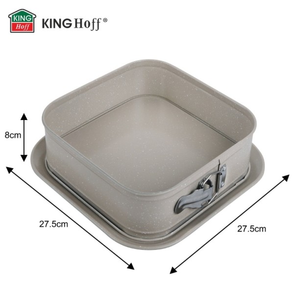 Forma do pieczenia kwadratowa rozpinana Kinghoff KH-1977 (27,5×27,5 cm)