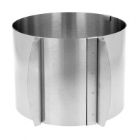 Obręcz forma do tortów Brunbeste BB-3153 (regulowana 16–30 x 12 cm)