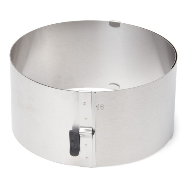 Regulowana obręcz do ciasta Patisse 17-30cm (ze stali nierdzewnej)