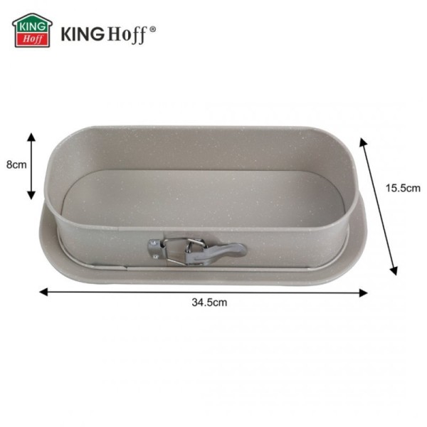 ХЛІБОПЕКАРСЬКА ФОРМУВАЛЬНА МАШИНА 34,5x15,5 см KINGHOFF KH-1976