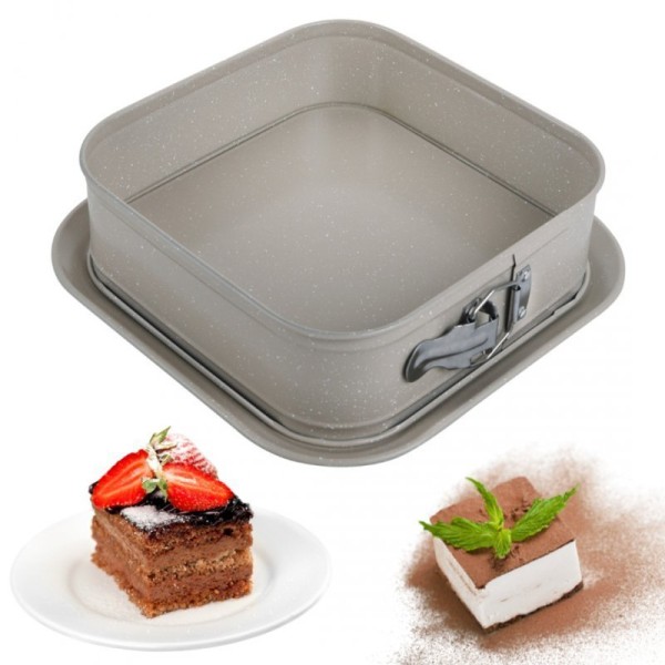 Tortownica kwadratowa rozpinana Kinghoff KH-1977 (27,5x27,5 cm)