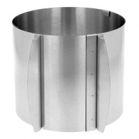 Obręcz do tortów regulowana Brunbeste BB-1522 (16–30 x 14.5 cm)