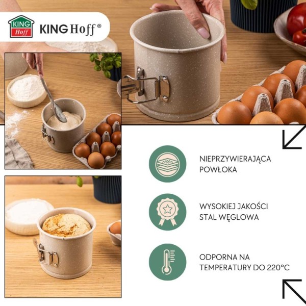 Tortownica do tortów piętrowych Kinghoff KH-1980 (16 cm)