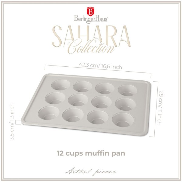 Forma do muffinek Berlinger haus BH-7877 SAHARA (12 szt.)