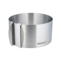 Obręcz do tortów Kinghoff KH-4614 (regulowana 16–30 cm)