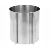 Obręcz do tortów Brunbeste BB-3136 (regulowana 16–30 x 20 cm)