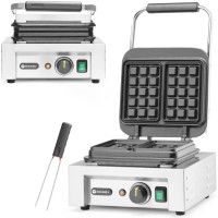 Gofrownica profesjonalna Hendi 2200W (2 gofry)