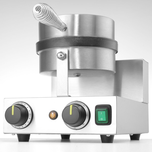 Gofrownica pojedyncza do gofrów belgijskich Hendi 212172 (średnica 190 mm)