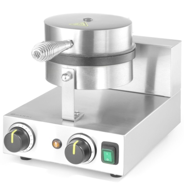 Gofrownica pojedyncza do gofrów belgijskich Hendi 212172 (średnica 190 mm)