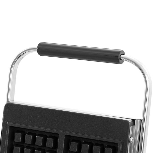 Gofrownica prostokątna podwójna Royal Catering 2 x 2000 W (4 gofry belgijskie)