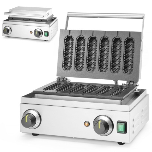 Вафельниця Corn-dog для 6 вафель на паличці - Hendi 212189