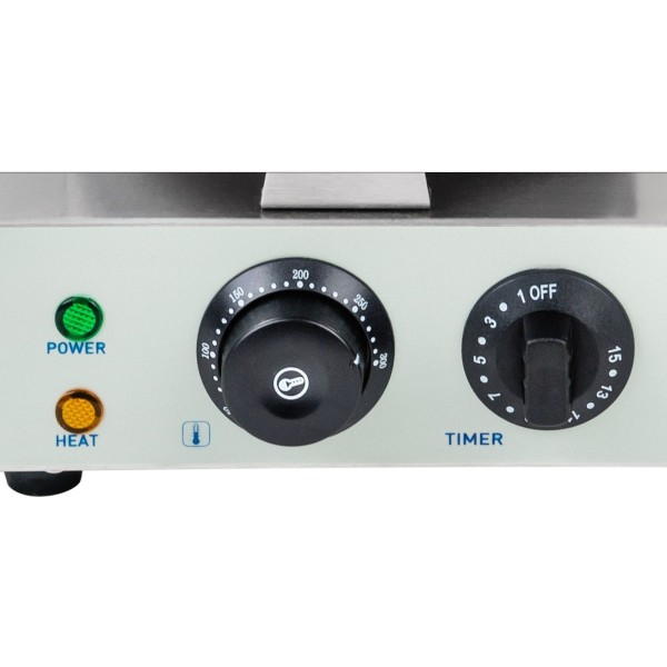 Gofrownica pojedyncza Royal Catering TEFLON (średnica 18,5 cm)