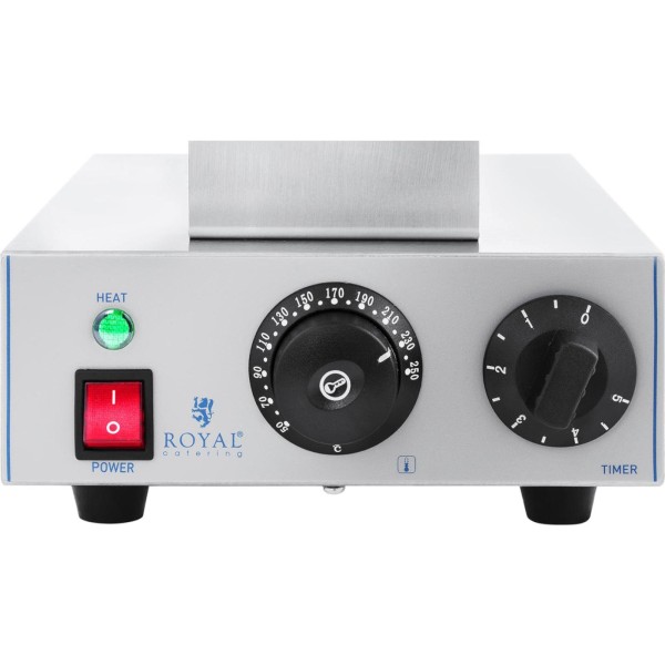 Gofrownica do gofrów bąbelkowych Royal Catering RCWM-1400-B (1415 W)