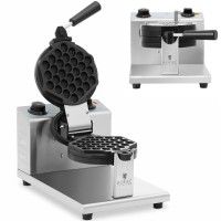 Gofrownica bąbelkowa Royal Catering 1200 W (średnica 17 cm)