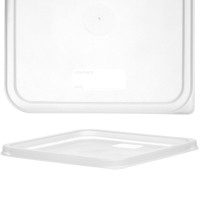 Прозора кришка для харчового контейнера 235 x 235 мм - Hendi 870983