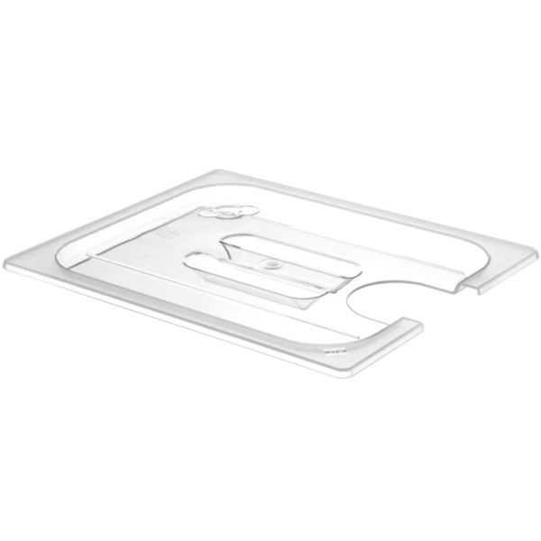 Кришка з полікарбонату з вирізом для су-від для контейнерів GN 1/2 - Hendi 864210