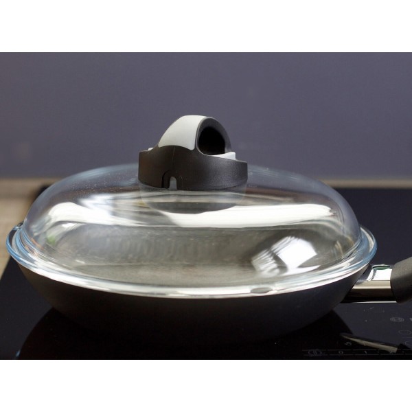 Скляна кришка BALLARINI з контролем пари 28 см