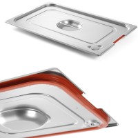 Pokrywka do pojemnika gastronomicznego Hendi 804322 (gn 1/2 265x325 mm)