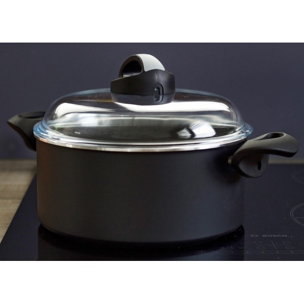 Скляна кришка BALLARINI з контролем пари 16 см