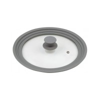 КРИШКА СКЛЯНА УНІВЕРСАЛЬНА 24/26/28см KINGHOFF KH-1649