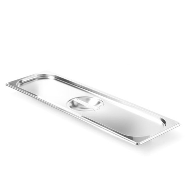 Pokrywka gastronomiczna Hendi 804179 (gn 2/4 ze stali)