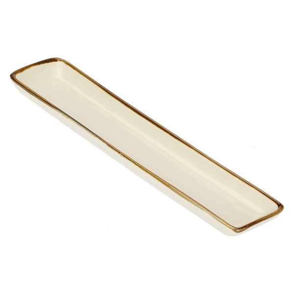 zestaw tac serwisowych Rose&Tulipani CONCERTO AVORIO (4 szt., 32 x 8 cm)