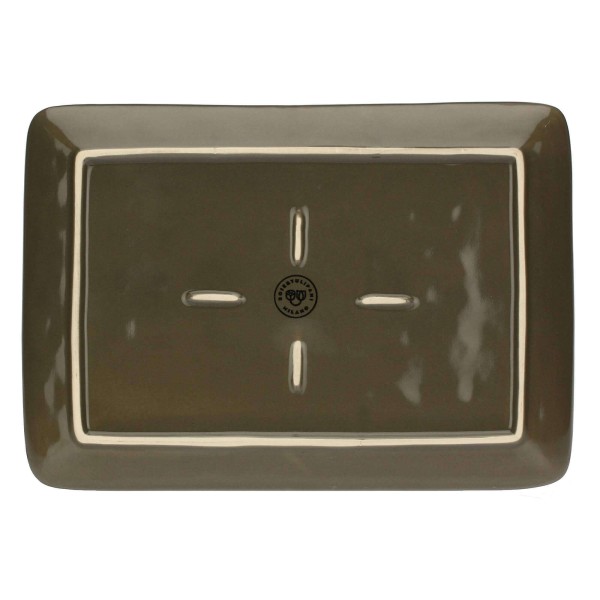 ROSE&TULIPANI CONCERTO GRIGIO TORTORA Набір з 2 прямокутних підносів 27 x 19 см