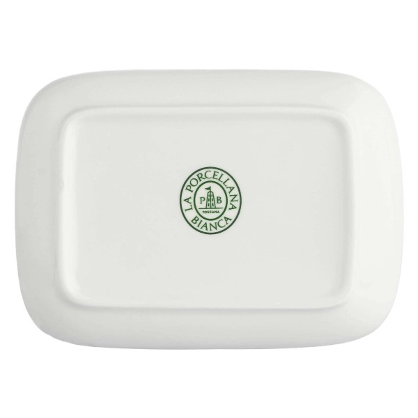 Zestaw tac serwisowych La Porcellana Bianca ESSENZIALE NEW AGE (6 szt., 15×10 cm)