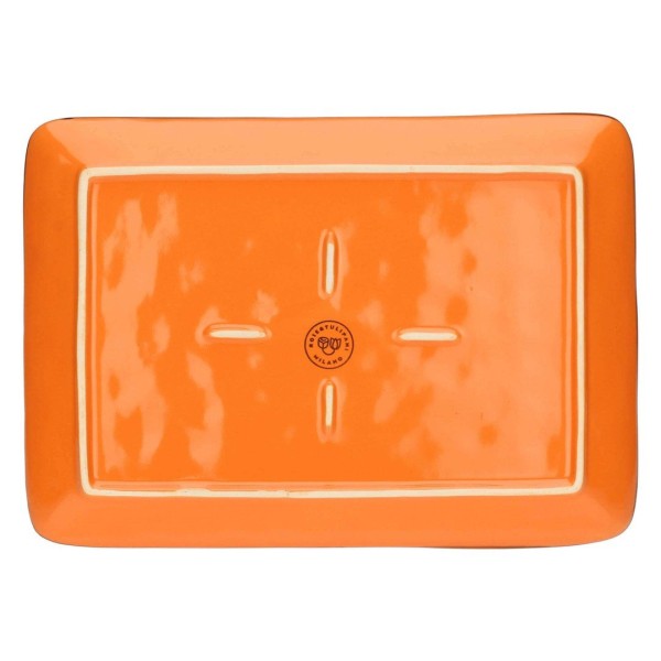 Zestaw tac serwisowych Rose&Tulipani CONCERTO ARANCIONE (2 szt., 27×19 cm)