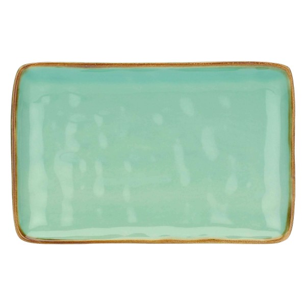 Zestaw tac serwisowych Rose&Tulipani CONCERTO VERDE ACQUA (4 szt., 20 x 13 cm)